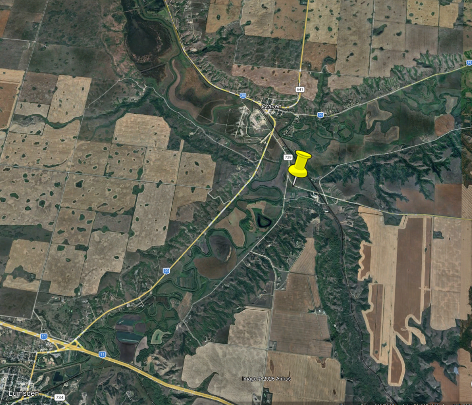 The location where the wasted birds were found